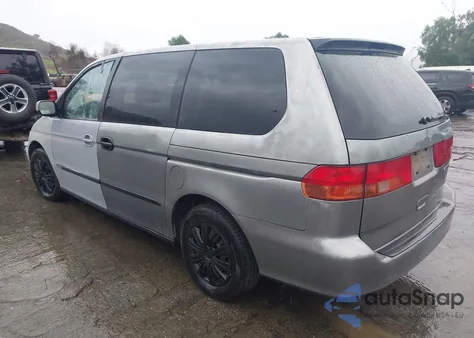 2000 Honda Odyssey Lx from USA, damaged, VIN 2HKRL1855YH606283